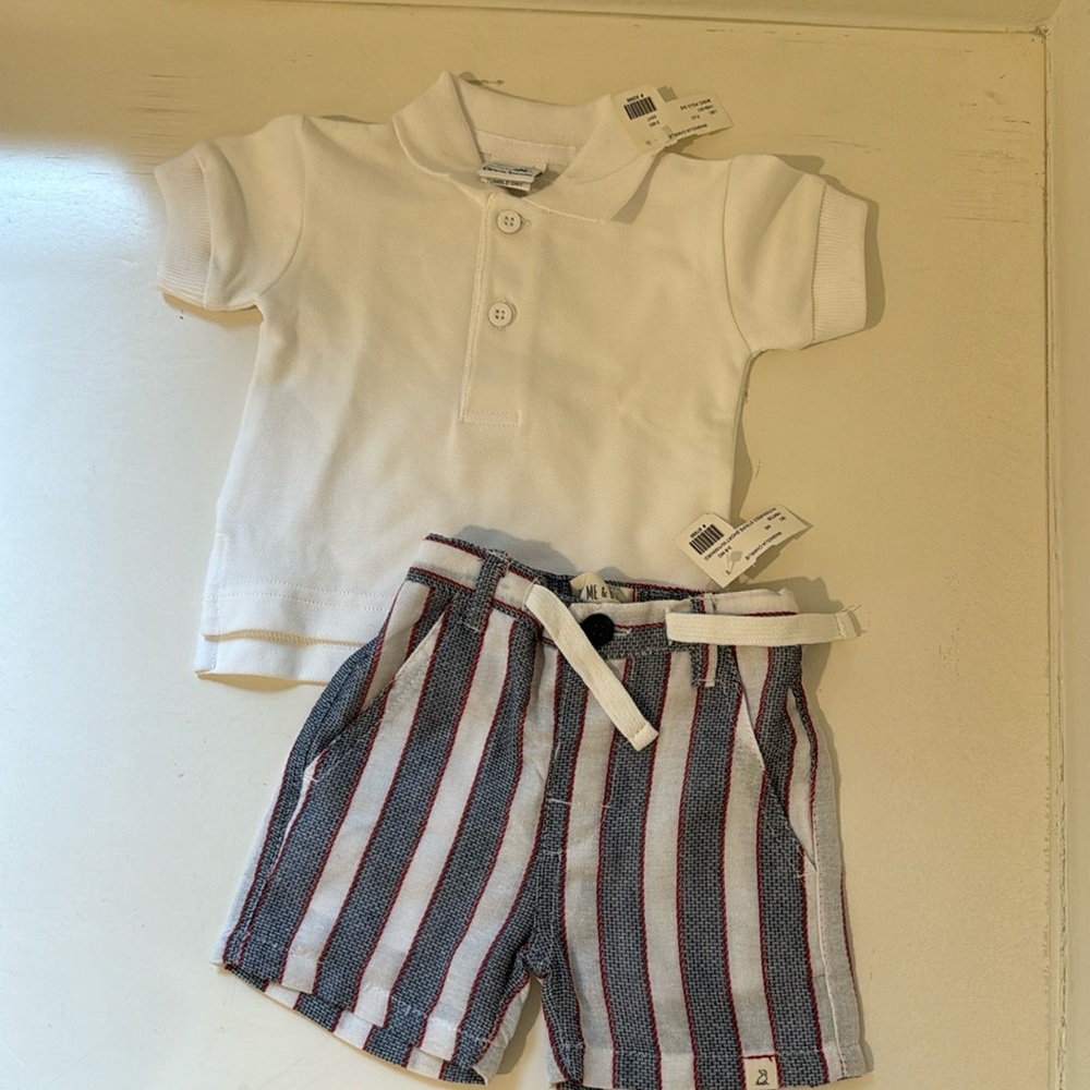 Florence Eiseman 3-6M Boy Set